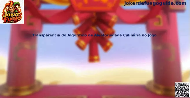 Transparencia algorítmica culinaria Joker de Fuego