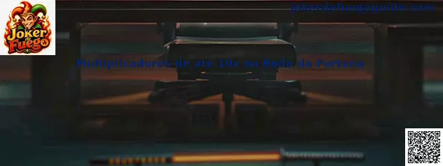Multiplicadores de até 10x na Roda da Fortuna en Joker de Fuego