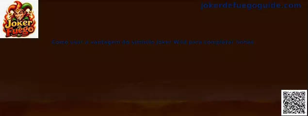 Símbolo Joker Wild para completar líneas