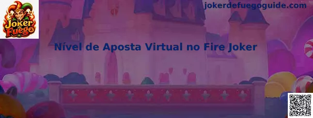 Nível de Aposta Virtual no Fire Joker