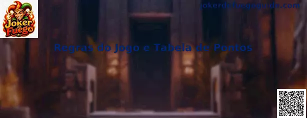 Regras do Jogo e Tabela de Pontos