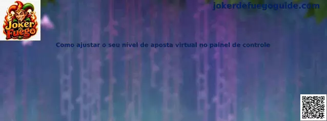 Ajuste del nivel de apuesta virtual en panel de control