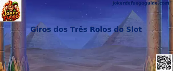 Giros dos Três Rolos do Slot