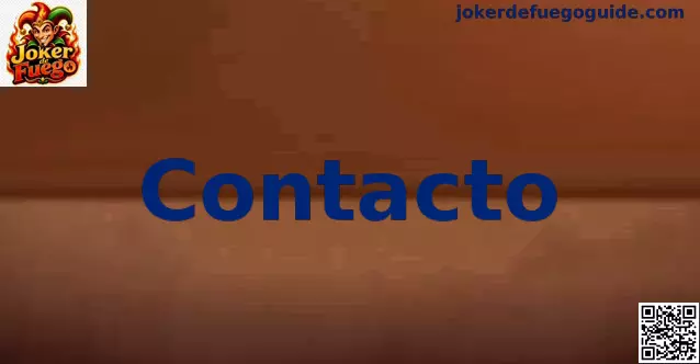 Contacto Joker de Fuego México, soporte y ayuda online