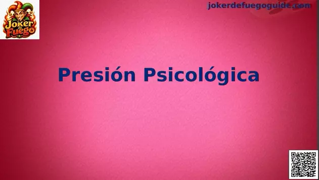 Presión psicológica en competición