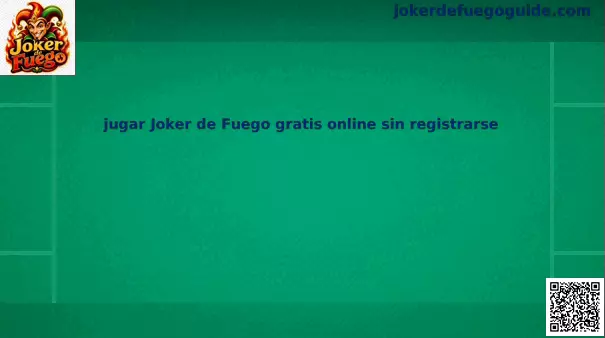 Jugar Joker de Fuego gratis online sin registrarse en México