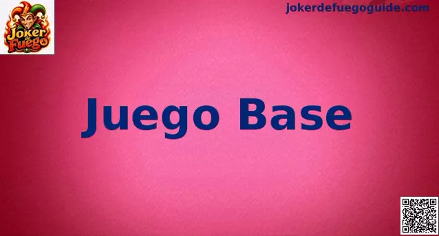 Interfaz informativa sobre el Juego Base de Joker de Fuego