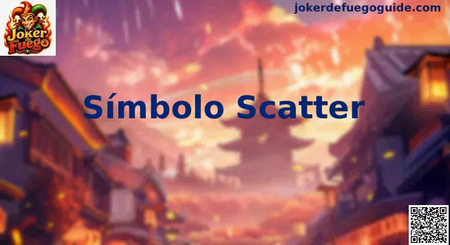 Símbolo Scatter en la interfaz de Joker de Fuego