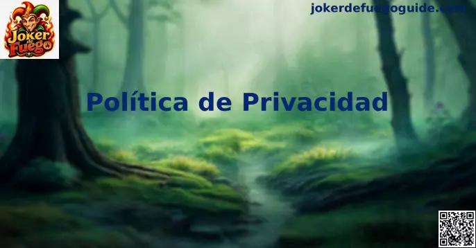 Privacidad y protección de datos de Joker de Fuego en México