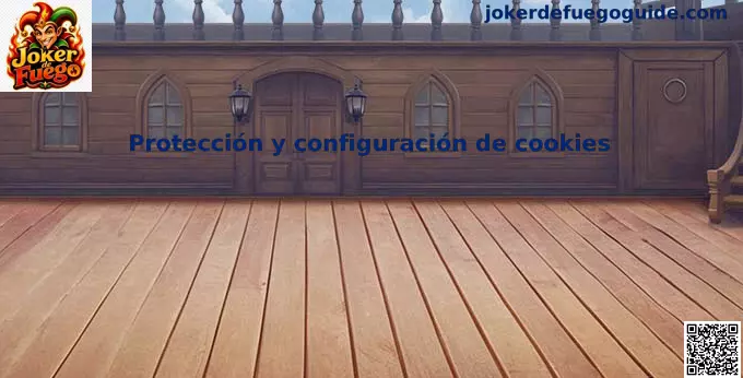Configuración de cookies y protección de privacidad en Joker de Fuego