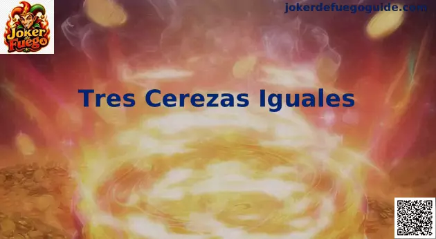 Tres cerezas iguales en Joker de Fuego para México